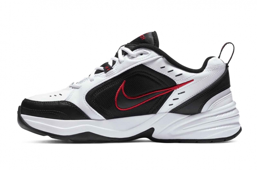 NIKE AIR MONARCH IV WHITE BLACK [415445-101]