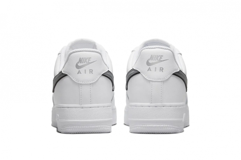 AIR FORCE 1 LOW '07 ESSENTIAL WHITE METALLIC SILVER BLACK W [DD1523-100]