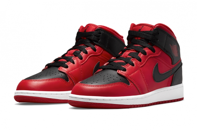 AIR JORDAN 1 MID REVERSE BRED [554725-660]