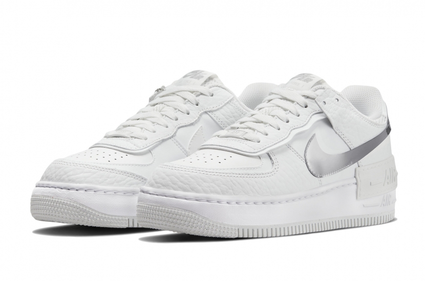 AIR FORCE 1 SHADOW WHITE CHROME W [DQ0837-100]