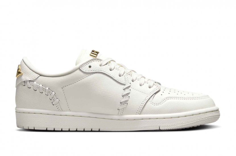 AIR JORDAN 1 LOW METHOD OF MAKE SAIL METALLIC GOLD [FN5032-100]