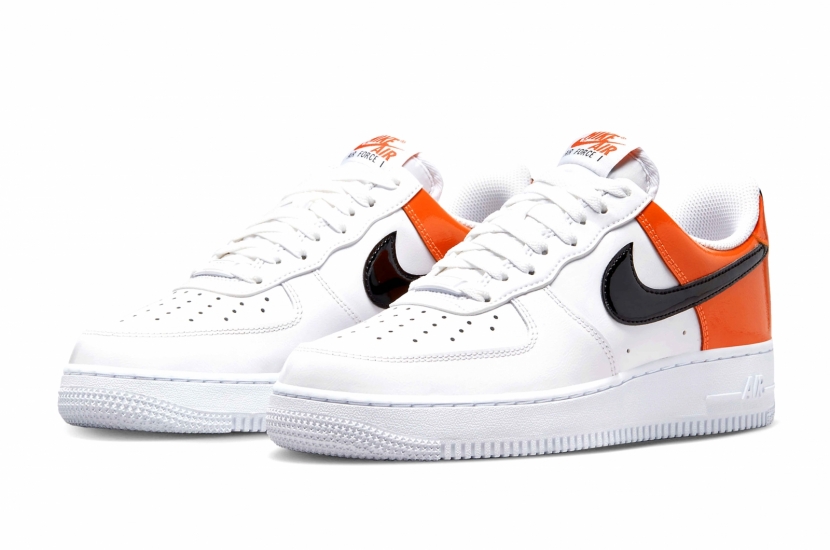 AIR FORCE 1 ESENTIAL WHITE/BRILLIANT ORANGE W [DJ9942-103]