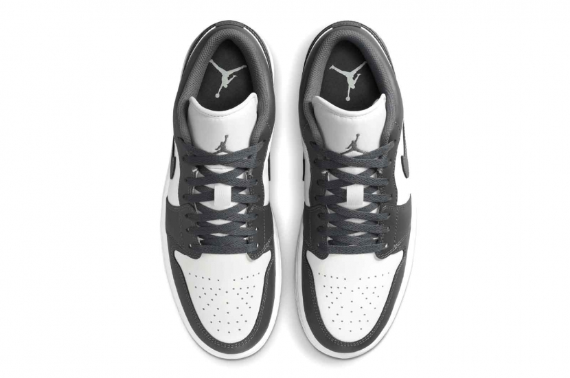 AIR JORDAN 1 LOW GREY WHITE [553558-044]