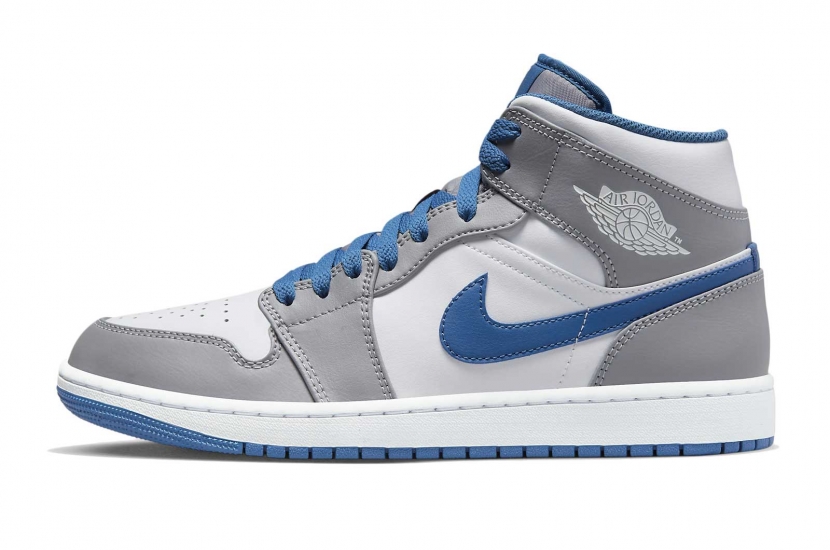 AIR JORDAN 1 MID CEMENT GREY GS [DQ8423-014]