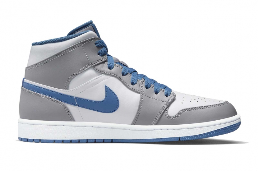 AIR JORDAN 1 MID CEMENT GREY GS [DQ8423-014]