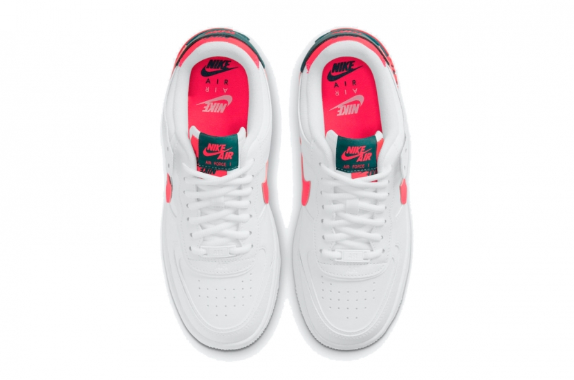 AIR FORCE 1 SHADOW WHITE SOLAR RED [DB3902-100]