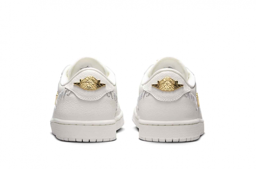 AIR JORDAN 1 LOW METHOD OF MAKE SAIL METALLIC GOLD [FN5032-100]