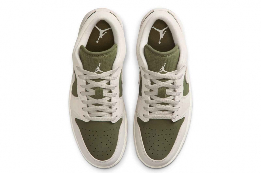 AIR JORDAN 1 LOW SE MEDIUM OLIVE SAIL [HV4089-201]
