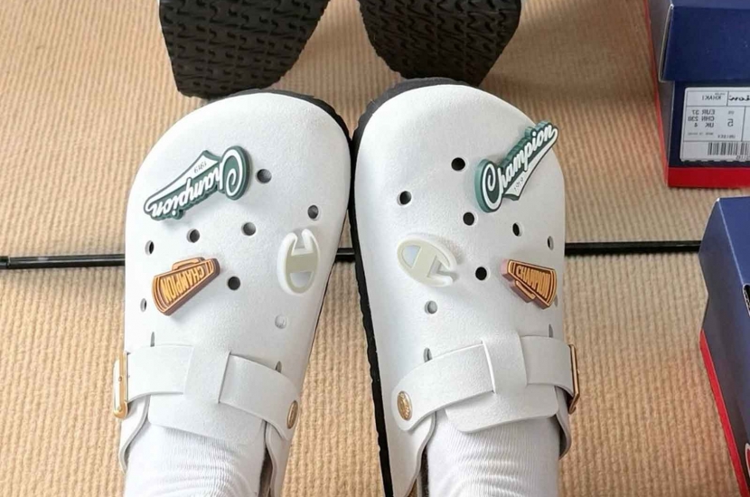 CHAMPION SANDAL BIRKEN WHITE [U5AFASU19F1]