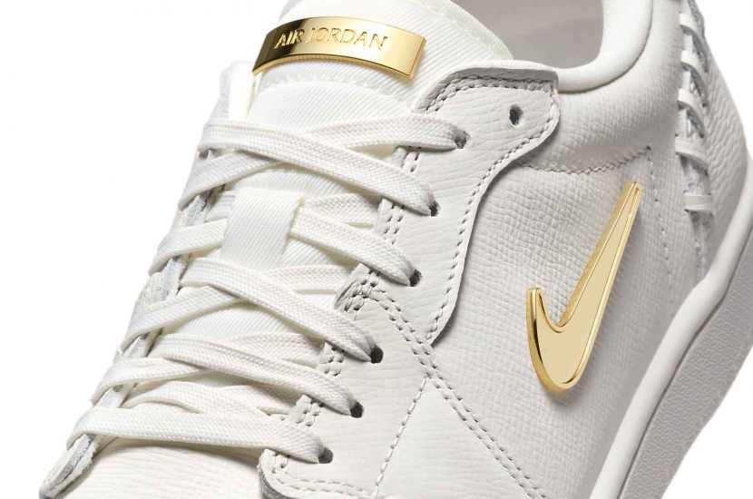 AIR JORDAN 1 LOW METHOD OF MAKE SAIL METALLIC GOLD [FN5032-100]