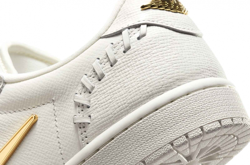 AIR JORDAN 1 LOW METHOD OF MAKE SAIL METALLIC GOLD [FN5032-100]