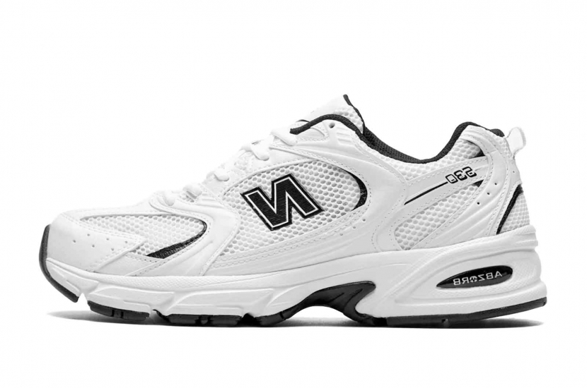 NEW BALANCE 530 WHITE BLACK DETAILS [MR530EWB]