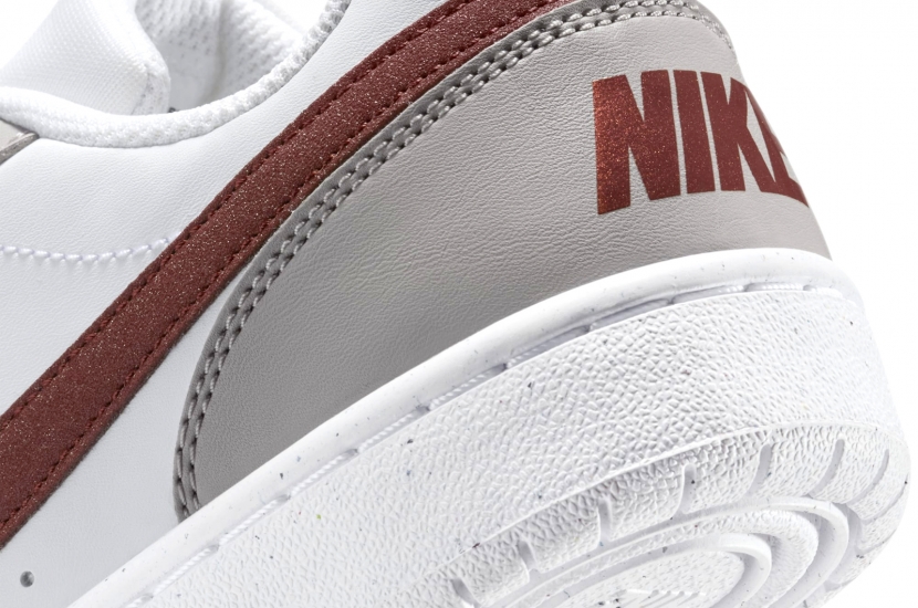 NIKE COURT BOROUGH RECEAFT WHITE DARK PONY IRON ORE [FZ1024-100]