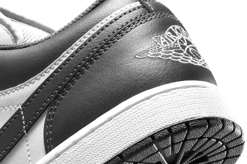 AIR JORDAN 1 LOW GREY WHITE [553558-044]