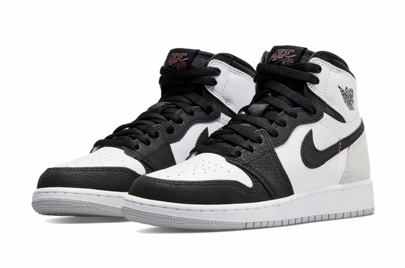 AIR JORDAN 1 HIGH OG BLEACHED CORAL GS [575441-108]