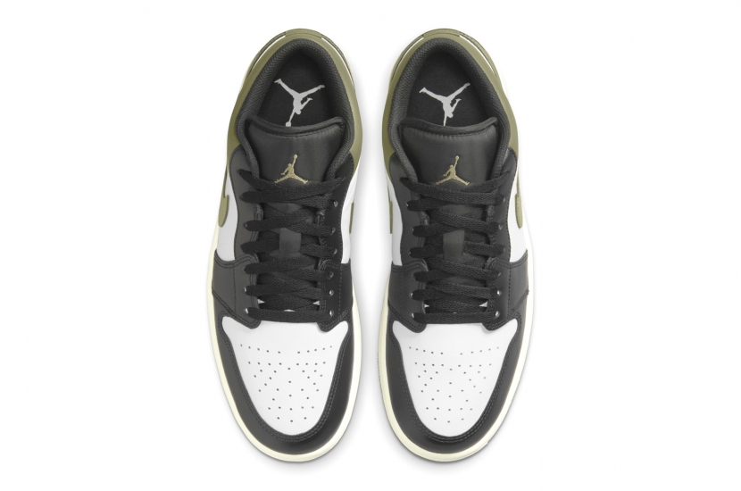 AIR JORDAN 1 LOW MEDIUM OLIVE [553558-092] | [553560-092]