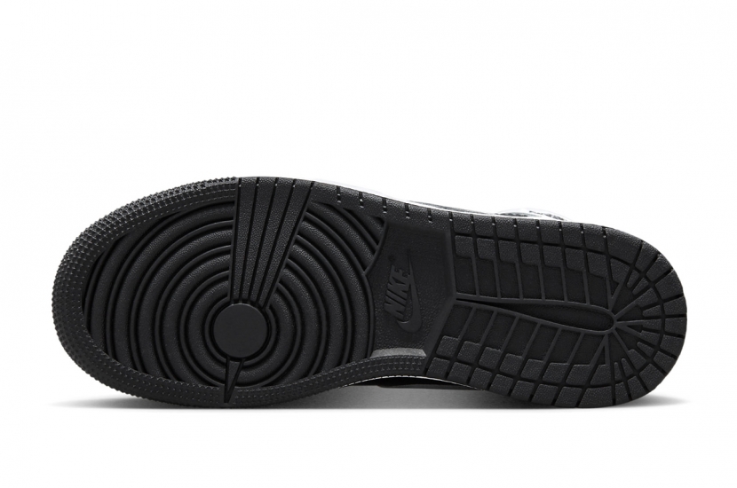 AIR JORDAN 1 RETRO HIGH OG BLACK WHITE GS [FD1437-010]