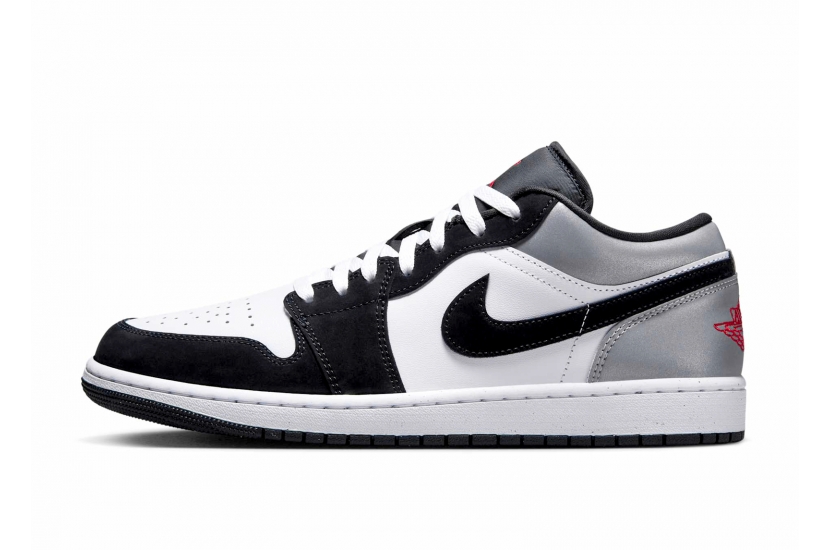 AIR JORDAN 1 LOW SE WHITE FIRE RED BLACK MATTE SILVER [HF3148-106] | [HF3188-106]