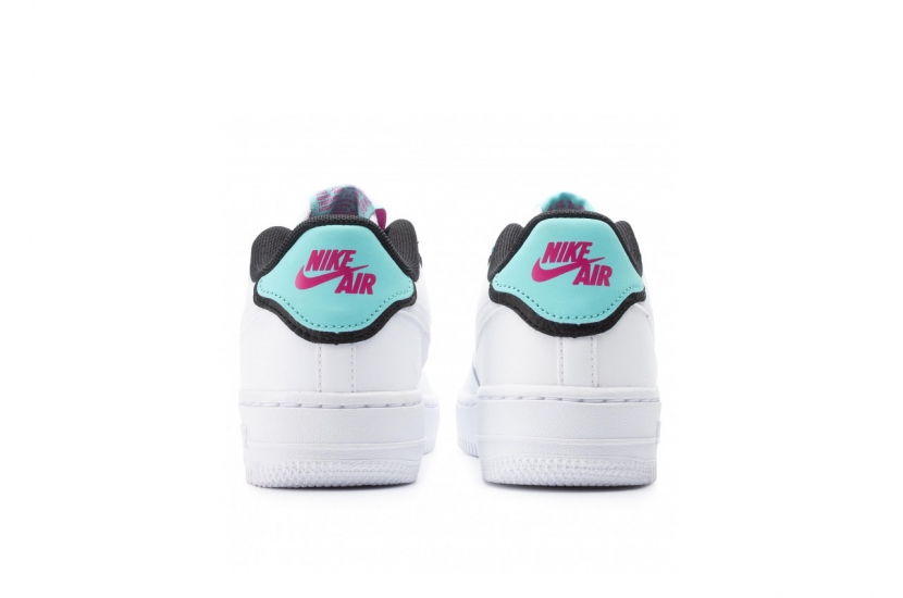 AIR FORCE 1 DOUBLE AQUA BLACK [BV1084-100]