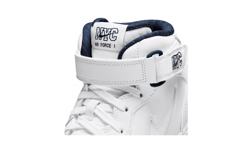 AIR FORCE 1 MID JEWEL NYC WHITE MIDNIGHT NAVY [DH5622-100]