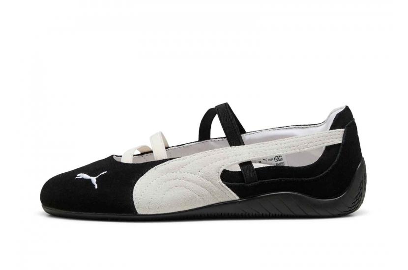 PUMA WMNS SPEEDCAT BALLET SD BLACK WHITE [401287-06]