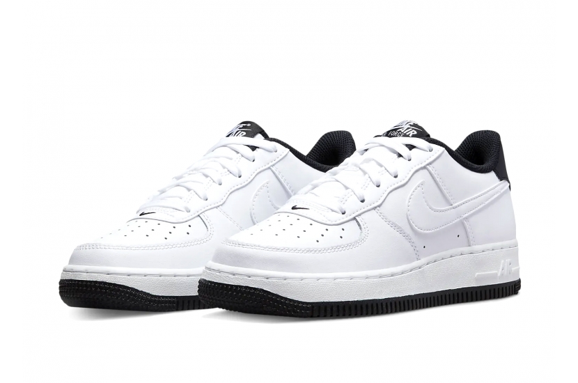 AIR FORCE 1 ESS WHITE BLACK GS [DV1331-100]