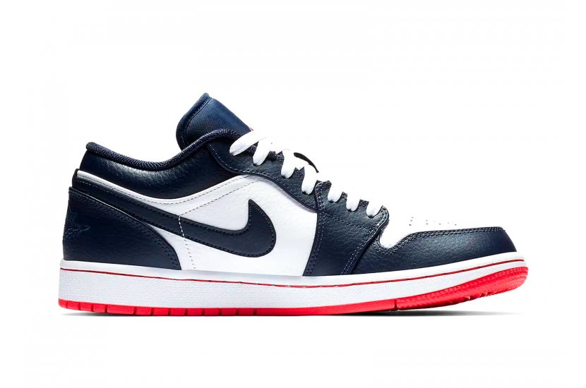 AIR JORDAN 1 LOW OBSIDIAN EMBER GLOW [553558-481]