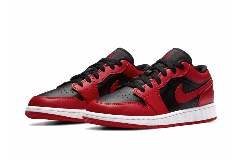 AIR JORDAN 1 LOW GS REVERSE RED [553560-606]