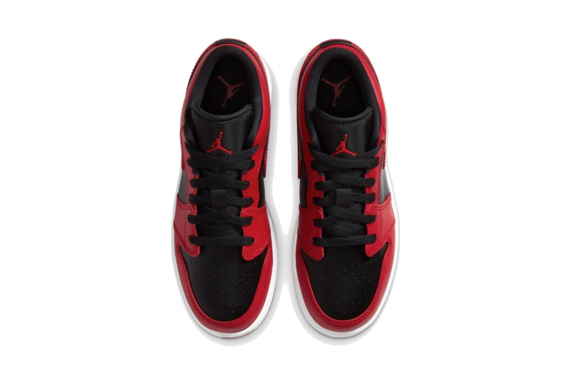 AIR JORDAN 1 LOW GS REVERSE RED [553560-606]