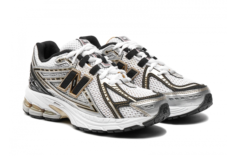 NEW BALANCE 1906R WHITE METALLIC GOLD GS [GC1906RA]