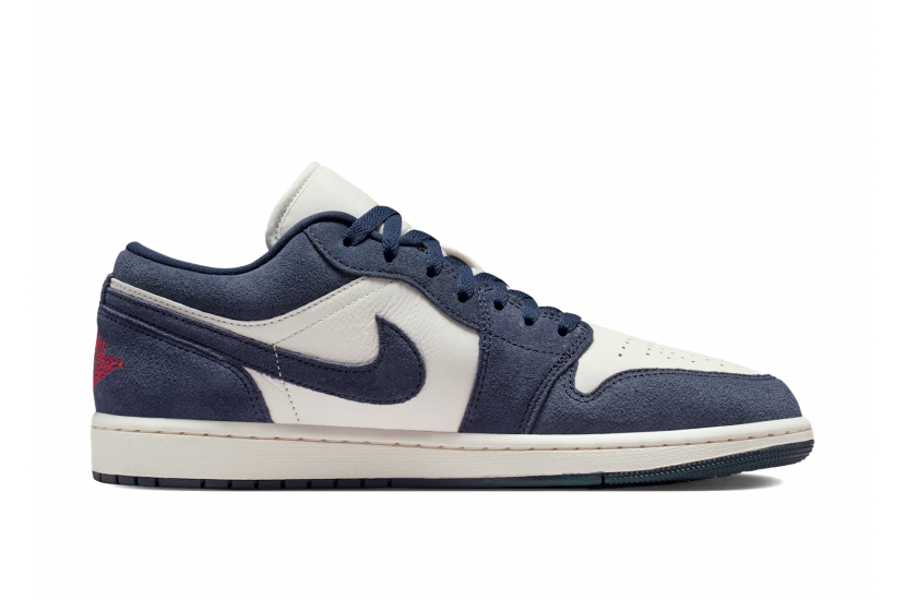 AIR JORDAN 1 LOW SE OBSIDIAN SUEDE [IO7448-400]