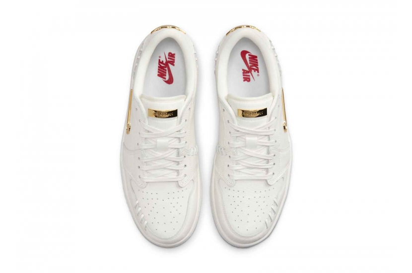 AIR JORDAN 1 LOW METHOD OF MAKE SAIL METALLIC GOLD [FN5032-100]