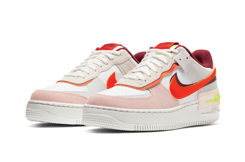 AIR FORCE 1 SHADOW TEAM RED ORANGE [CU8591-600]