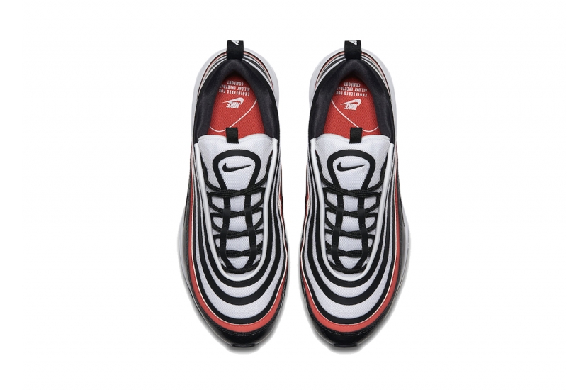 AIR MAX 97 BLACK WHITE HABANERO RED [AH6806-005]