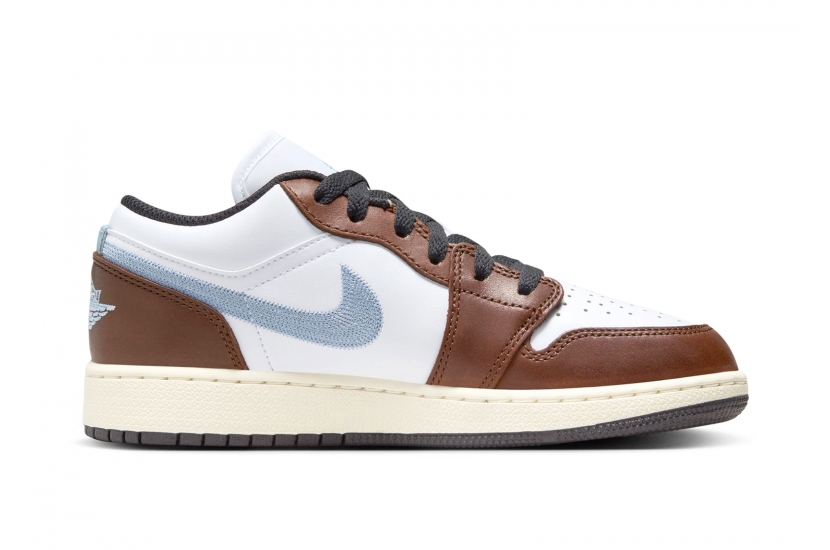 AIR JORDAN 1 LOW SE MOCHA BLUE GREY GS [FQ8156-142]