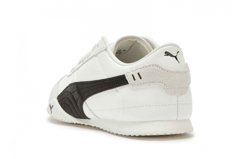 PUMA BELLA UT LEATHER WARM WHITE BLACK [405256-01]