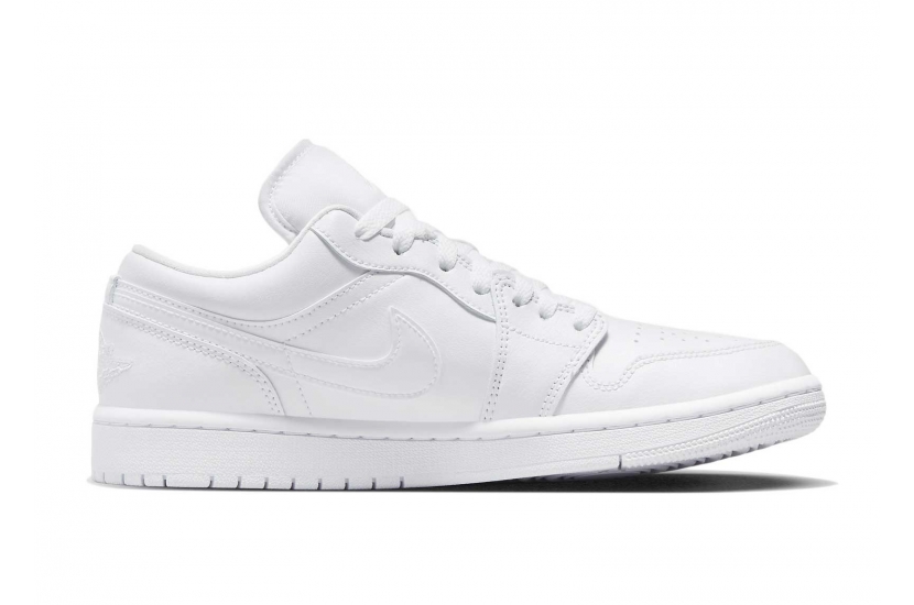 AIR JORDAN 1 LOW TRIPLE WHITE W [DV0990-111]