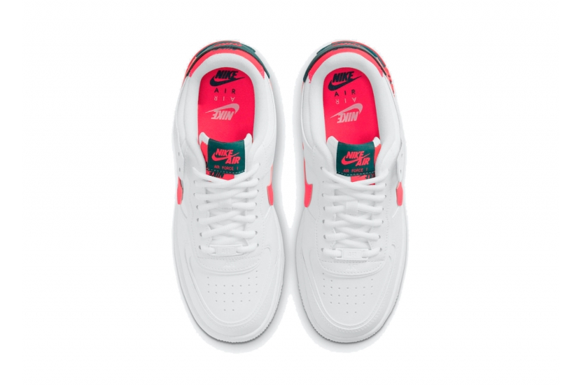 AIR FORCE 1 SHADOW WHITE SOLAR RED [DB3902-100]