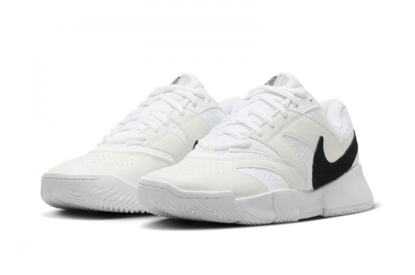 NIKE PICKLEBALL COURT LITE 4 "WHITE BLACK" [FD6575-100]