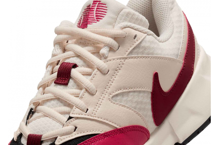 NIKE COURT LITE 4 "PALE IVORY SAIL BLACK TEAM RED" [FD6575-103]