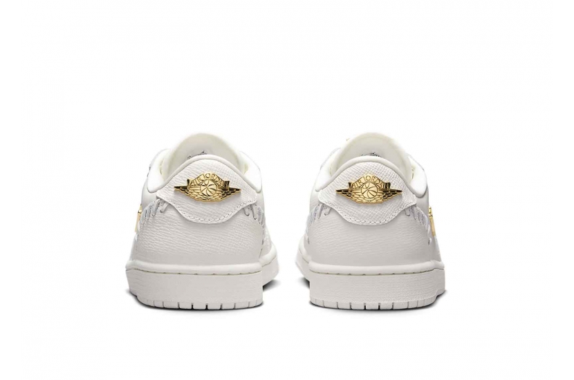 AIR JORDAN 1 LOW METHOD OF MAKE SAIL METALLIC GOLD [FN5032-100]