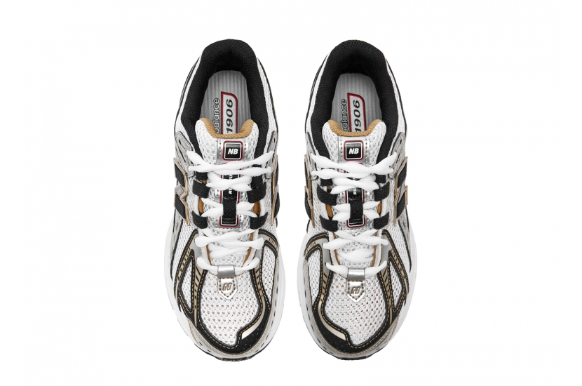 NEW BALANCE 1906R WHITE METALLIC GOLD GS [GC1906RA]