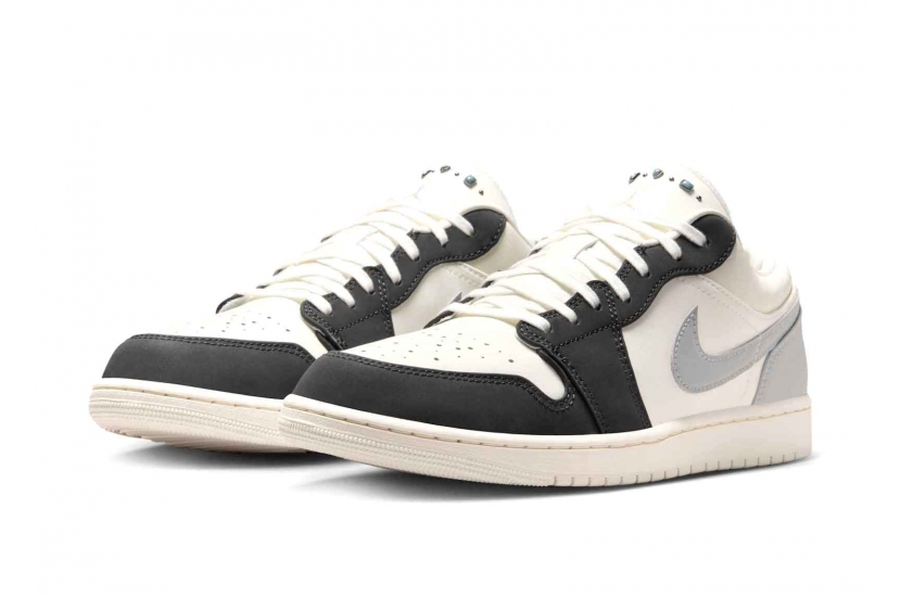 AIR JORDAN 1 LOW SAIL LIGHT SMOKE GREY [IO2242-101]