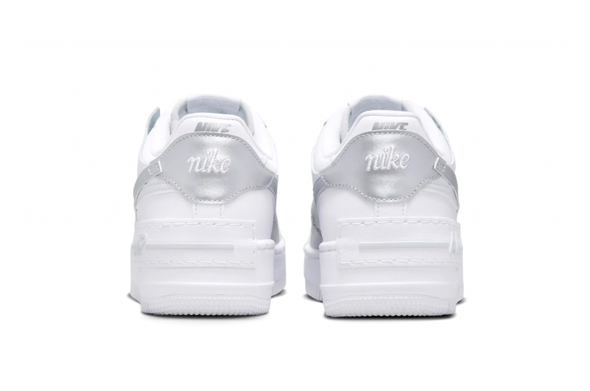 AIR FORCE 1 SHADOW WHITE METALLIC SILVER [CI0919-119]