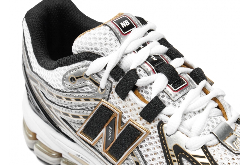 NEW BALANCE 1906R WHITE METALLIC GOLD GS [GC1906RA]