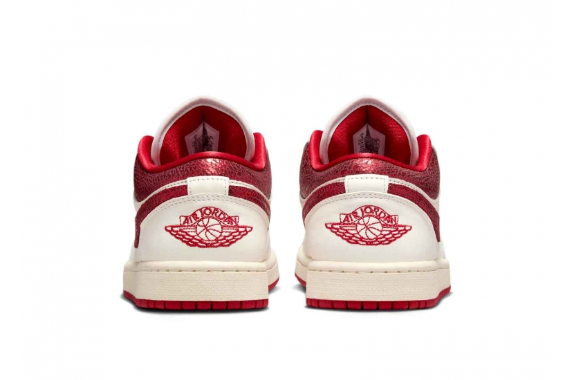 AIR JORDAN 1 LOW "METALLIC RED SWOOSH" [HJ9338-106]