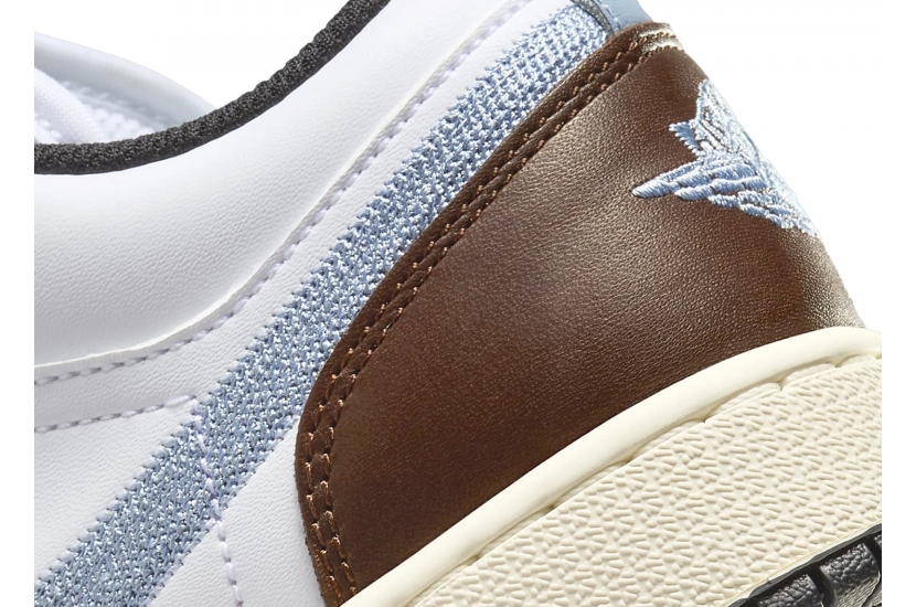 AIR JORDAN 1 LOW SE MOCHA BLUE GREY GS [FQ8156-142]