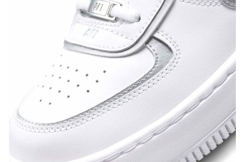 AIR FORCE 1 SHADOW WHITE METALLIC SILVER [CI0919-119]