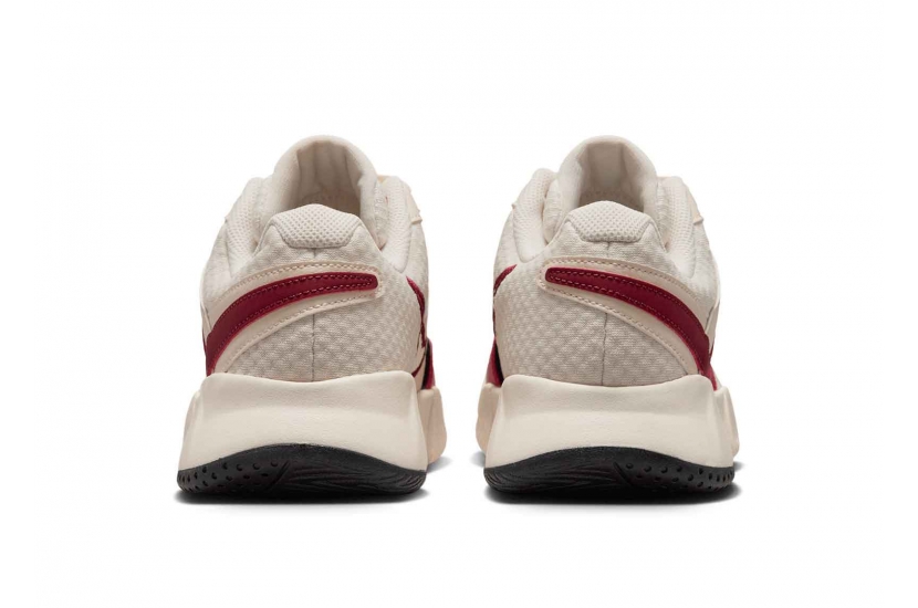 NIKE COURT LITE 4 "PALE IVORY SAIL BLACK TEAM RED" [FD6575-103]