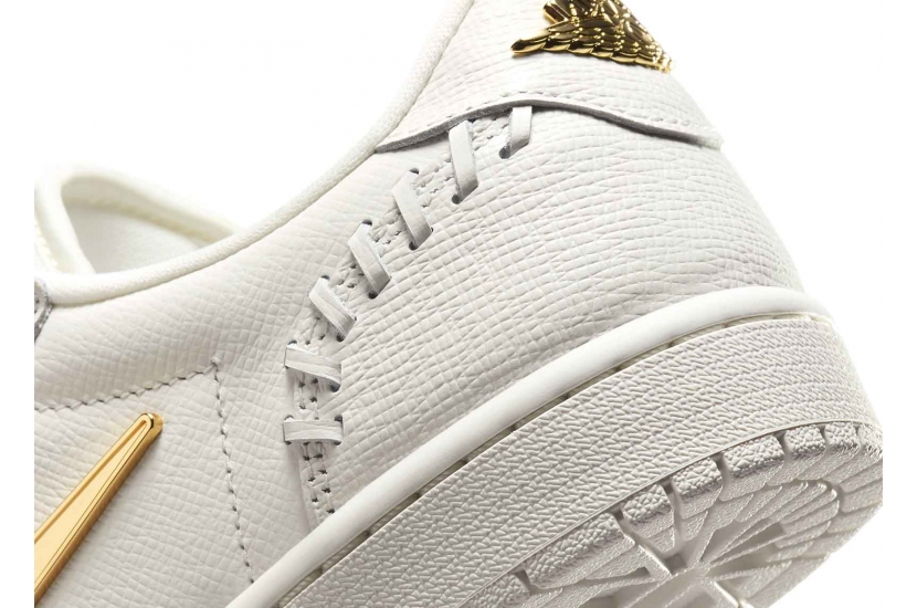 AIR JORDAN 1 LOW METHOD OF MAKE SAIL METALLIC GOLD [FN5032-100]
